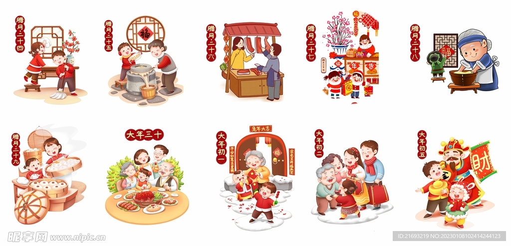 各地年俗文明有哪些