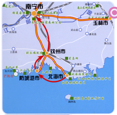 防城港三个中央