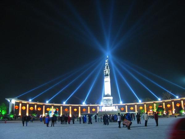 防洪纪念塔的修建特征