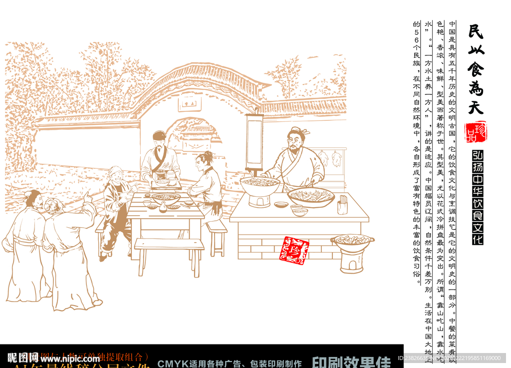 关于餐饮的古文